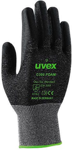 Uvex C300 foam 6054409 Schnittschutzhandschuh Groeße (Handschuhe): 9 EN 388 1 Paar