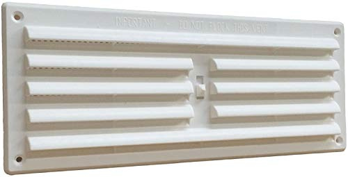 TIMCO Timloc 9x3 Plastic Internal Hit and Miss Grille Vent White White-9x3-Plastic