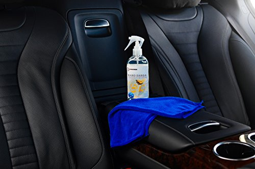 NANOTEKAS Nano Revestimiento para Coche Interrior Textil y Piel Recubrimiento hidrofóbico Impermeable Coche Asientos – Alfombra, protección y Cuidado 250 ml