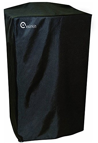 Esinkin 30-Inch Electric Smoker Cover for Masterbuilt Electric Smoker, Dust UV Durable Waterproof and Conveninet, Black