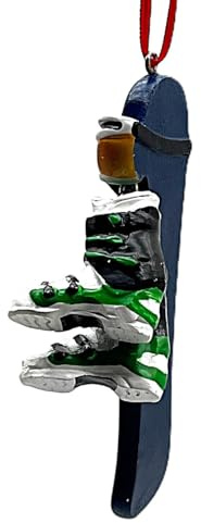 Kurt S. Adler Snowboard with Boots and Goggles Christmas Ornament D2633 New