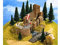 NOCH® Burgruine, historisches Modellbau Set mit realistischen Details, 16 x 13 x 10 cm für die Spurweiten H0, TT, N