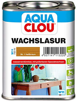 Wachslasur W11 hellbraun 0,750 L