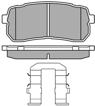 Meyle 025 245 5915/W Brake Pad Set, disc brake
