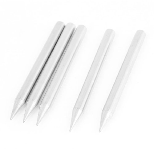 Sourcingmap 5 Pcs 60W Solder Iron Tips for Soldering Station Rework Welder