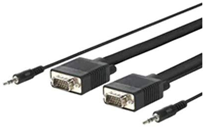 VivoLink 30 m VGA + 3,5 mm M/M 30 m VGA (D-Sub) VGA (D-Sub) schwarz Kabel VGA – Kabel VGA (30 m, VGA (D-Sub), VGA (D-Sub), männlich, schwarz, 1920 x 1200 Pixel)