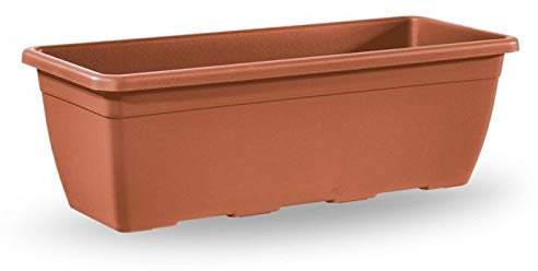Veca - Jardinera Naxos 80x20x16h cm Terracota
