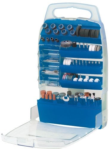 Draper 88626 200-Piece Accessory Kit for Multitools, Blue