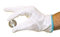 Baumwoll-Handschuhe [Lindner 8045], z.B. für Münzsammler, Weiß, Größe 10