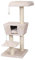 Europet Bernina 431422465 Katzenmöbel New Jersey, 48 x 48 x 114 cm, Creme