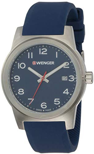 Wenger DamenArmbanduhr Analog Quarz Silikon 01.0441.152
