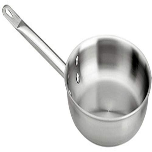Paderno 11014-32 Padella Un Manico, in Acciaio Inox, 32 cm