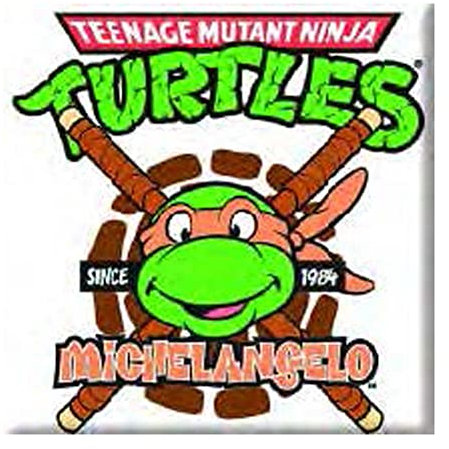 Teenage Mutant Ninja Turtles Michelangelo Metal Fridge Magnet TV Film Official
