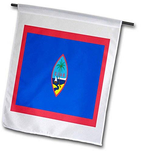 3dRose FL_31551_2 Guam Flagge, Gartenflagge, 45,7 x 68,6 cm
