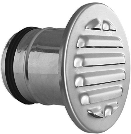 Upmann für Rohre DN100 rund 150 mm, Edelstahl V2A gebürstet