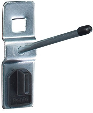 bott perfo Haltestift, 5 Stück mit Einzelaufnahme für perfo Lochplatten, Länge 75 mm, 14001165