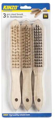 Kinzo Steel Brush 3 Stück, 29632