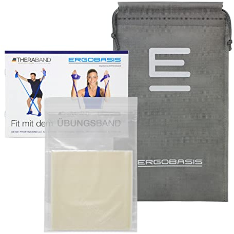 Thera-Band Original 2,5m beige + Original 24-seitiges Übungsbuch gratis