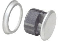 CRL Aluminium Einsteckschloss Blindzylinder - dl2173a