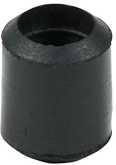 Black Rubber Furniture Feet Stoppers - Many Sizes & Quantities Available - Ideal for Tables & Chairs (16mm, Pack of 4) - by Lifeswonderful