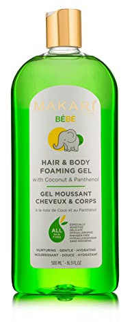 Makari - Gel Moussant Corps et Cheveux Bébé - 500 ML