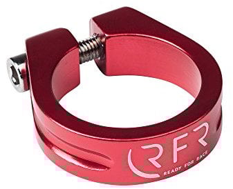 RFR Sattelklemme 31.8mm / 34.9mm rot: Größe: 31.8mm