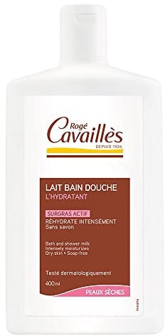 Rogé Cavaillès Lait Bain et Douche Hydratant Peaux Sèches 400 ml