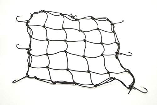 Topeak Unisex-Adult Lenkertasche Cargo Net Sicherheits-Netz für TrolleyTote Korb Fahrradkorbnetz, Black, One Size