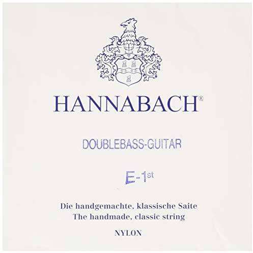 Hannabach 652981 Cuerdas para Guitarra Contrabajo Clásica Modelo Especial Mi1 8411 Mt