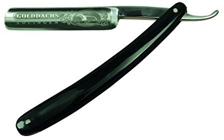 Golddachs Rasiermesser mit Kunststoffgriff