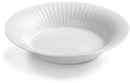 Kähler Tiefer Teller Ø21 cm Hammershøi legendäres Design zeitlos elegant, weiss