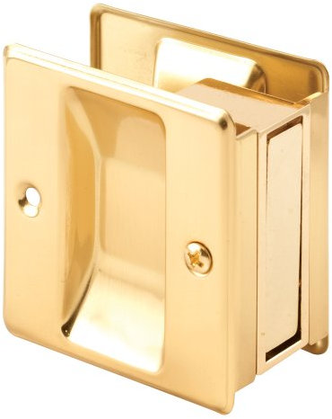 Prime Line Products Solid brass Pocket Door Passage Pull N6770