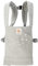 Ergobaby Porte-Poupée jouet pour Enfants, Porte-Bébé Galaxy Gris pour Poupon, Coton - Version Allemande
