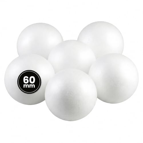 Create Crafts Creativ 543080 Ball, D: 8 cm, 5 Stück