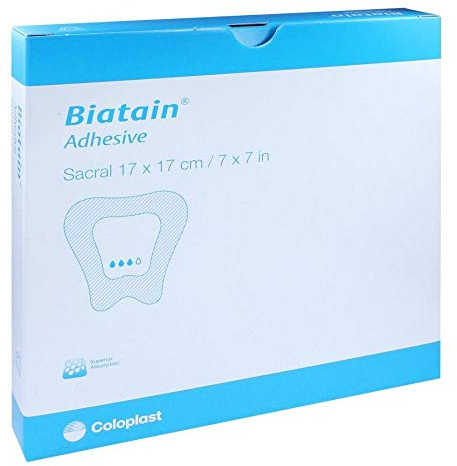 Biatain Schaumverband Sakrum 17x17 cm