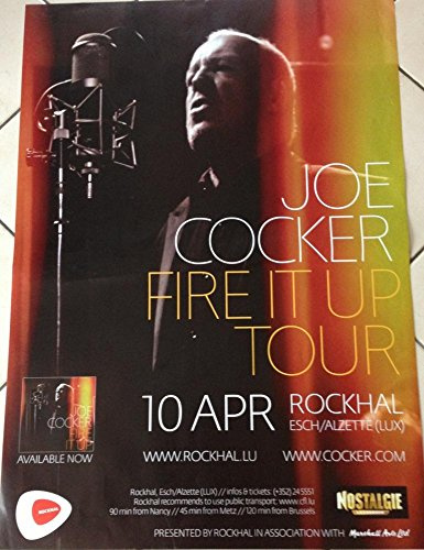 Joe Cocker – Konzert 2013 – 60 x 80 cm Kunstdruck/Poster