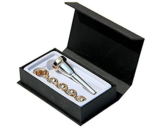 Brass Gold Silver Plated Bb and C key Trumpet Mouthpiece 3C 2C 2B 3B Trumpet Part