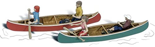 Woodland Scenics HO Canoers WOOA1918