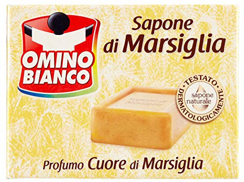 Omino Bianco Seife Marseille, Duft Moschus, Weiß - 250 g, verschiedene Düfte