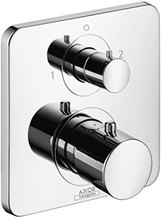 AXOR Citterio M Unterputz Thermostat mit Ab- und Umstellventil, für 2 Funktionen, Chrom