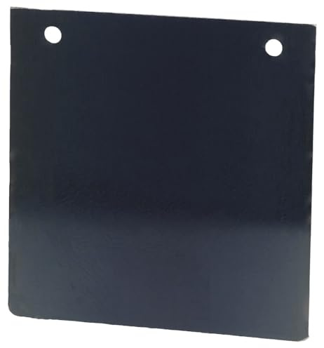 Kerbl Ersatzblech für Stoßscharre 15 cm (Eisstößer Metall, Federstahl 1 mm, Schaber ohne Stiel, Betonscharre) 29265