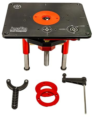 JessEm Mast-R-Lift II 02120 Router Lift, 9-1/4-Inch by 11-3/4-Inch by JessEm Tool Company