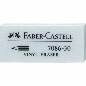 Faber Castell Radiergummi Vinyl 42x19x12mm Blei+Farbstifte