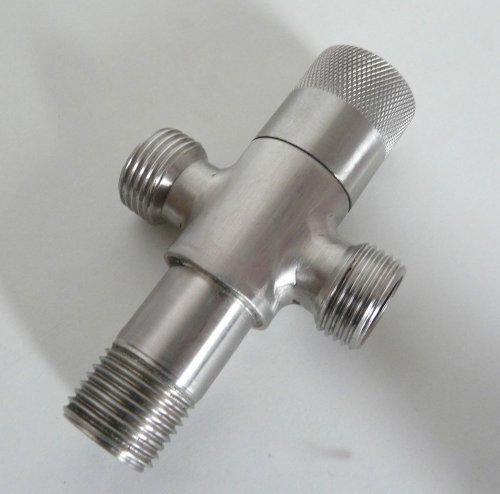 3-Eckventil Eckhahn Ventil 1/2 Zoll mit design Griff Kugelhahn (ventil022)