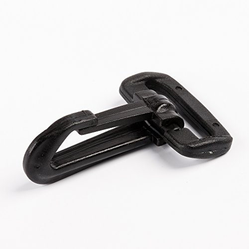 ITW-Nexus 10 Stck. Hochwertiger Kunststoff-Karabiner/Karabinersteg Classic SNH für 30mm Gurtband