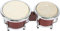 small foot Kindertrommel Bongos aus Holz, schult spielerisch die Motorik und das Rhythmusgefühl, ab 3 Jahren, 1762