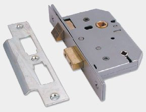 Union Bathroom Lock 102MM SC