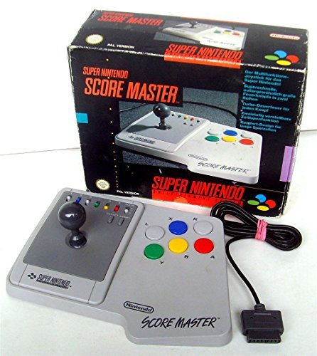 ORIGINAL SNES Score Master Super Nintendo Joystick Controller Station Control Pad Station