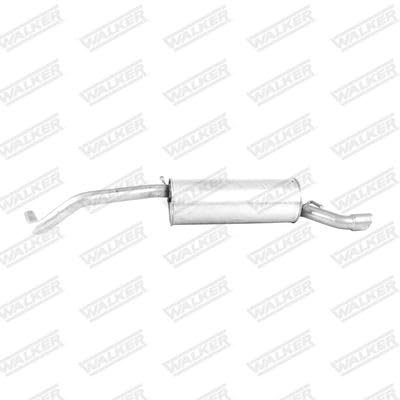 WALKER 24153 Endschalldämpfer mit Leitung ohne Anbauteile Kompatibel mit VW Polo Schrägheck 6R1, 6C1 6R6253609AT 6R6253609T