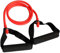 Toweter Pilates Fitness-Tube Elastica di Resistenza per Fitness con Maniglie (Rosso)